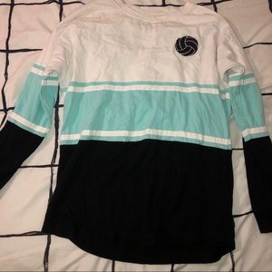 volleyball colorblock longsleeve